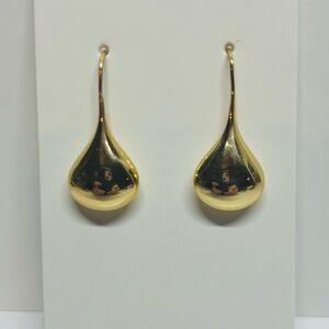 Gold Teardrop Earrings